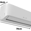 Aire Split Hitachi 3200w Frio/ Calor Inverter Hspe3200fcin - Imagen 3