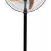 Ventilador 3 En 1 Lusqtoff 18 Pulgadas 5 Aspas Metalicas Aluminio Potente Reforzado 90W De Pie De Pared De Mesa De piso Color Negro - Imagen 2