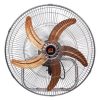Ventilador 3 En 1 Lusqtoff 18 Pulgadas 5 Aspas Metalicas Aluminio Potente Reforzado 90W De Pie De Pared De Mesa De piso Color Negro - Imagen 3
