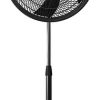 Ventilador De Pie Liliana Vp20p 90w 5 Aspas Diámetro 20 Estructura Negro Aspas Negro Diámetro 20 " Material de las aspas Plástico