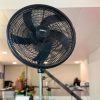 Ventilador De Pie Liliana Vp20p 90w 5 Aspas Diámetro 20 Estructura Negro Aspas Negro Diámetro 20 " Material de las aspas Plástico - Imagen 2