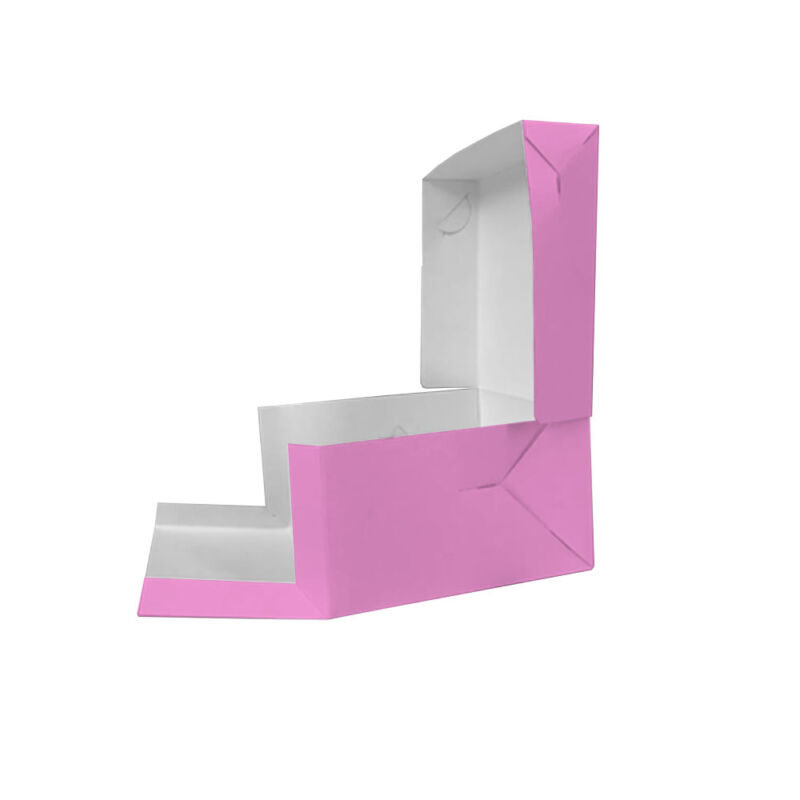 Caja PINK Porcion de Torta 18x14x12 (x50 uni)