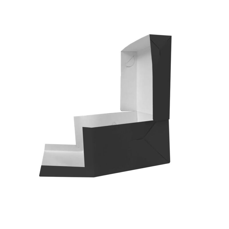 Caja BLACK Porcion de Torta 18x14x12 (x50 uni)