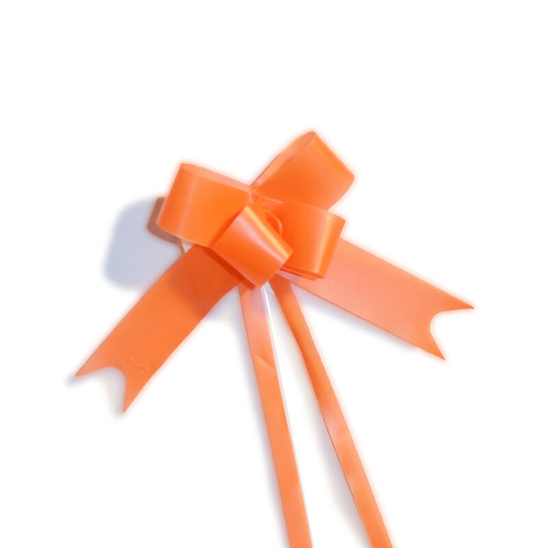 Moños magicos opacos nro 12x100 u. NARANJA