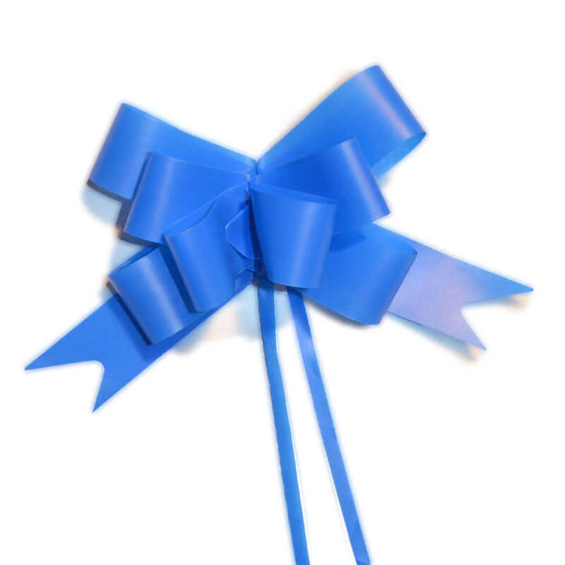 Moños magicos opacos nro 50x50 u. AZUL