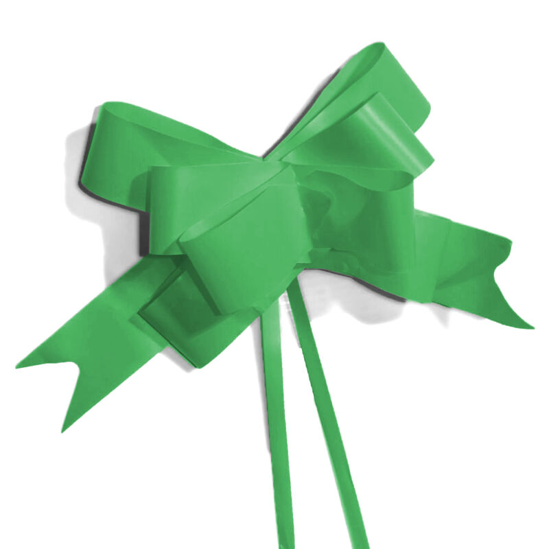 Moños magicos opacos nro 50x50 u. VERDE