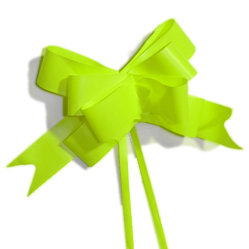 Moños magicos opacos nro 50x50 u. VERDE MANZANA