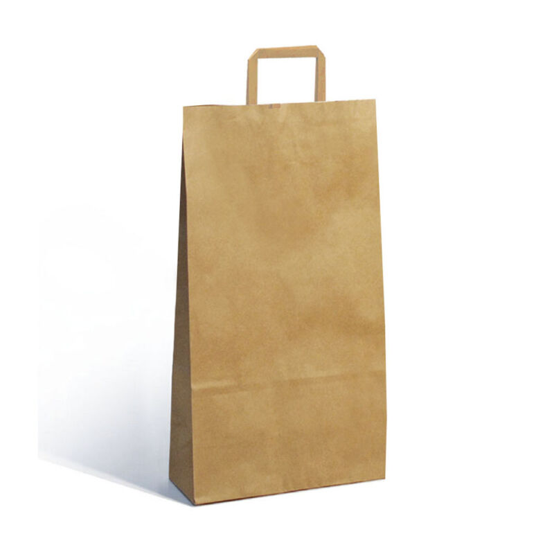 Bolsa Acuario Classic Madera 22x10x42 Botella x 2