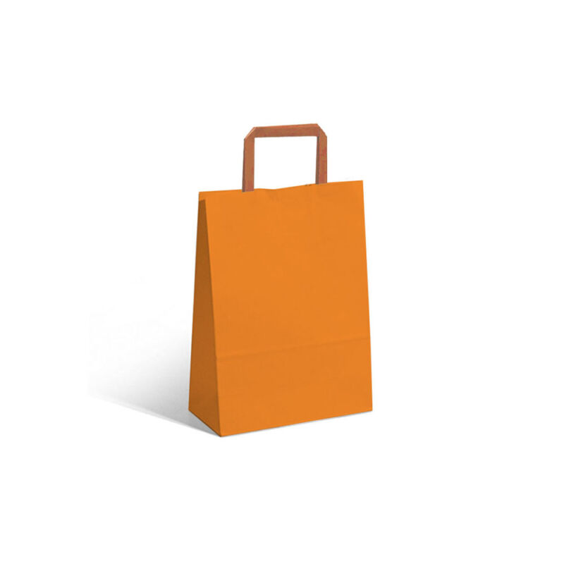 Bolsa Acuario Colores Naranja 14x8x20