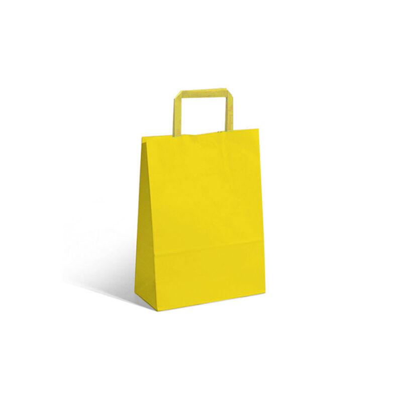 Bolsa Acuario Colores Amarillo 14x8x20