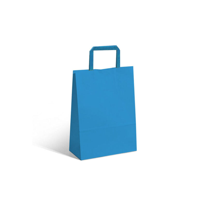 Bolsa Acuario Colores Azul 14x8x20