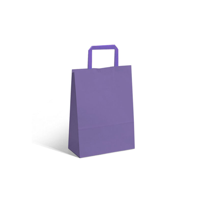 Bolsa Acuario Colores Violeta 14x8x20