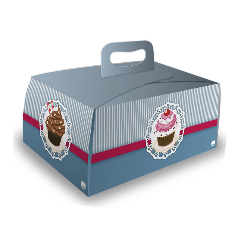 CupCake x6 Blue 16x10x23  Bx50 u.