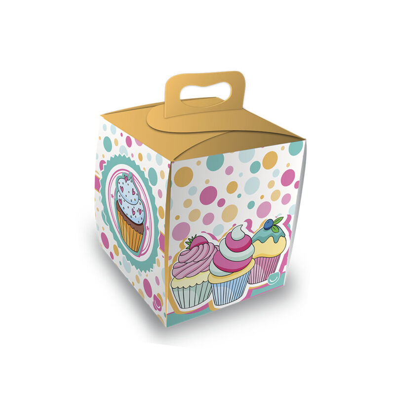 CupCake x1 Dots 9x10.5x9  Bx50 u.