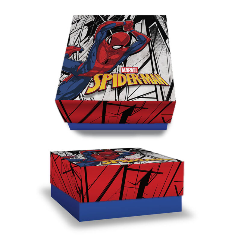 Caja Spiderman Box M 16x15x9 x50u.