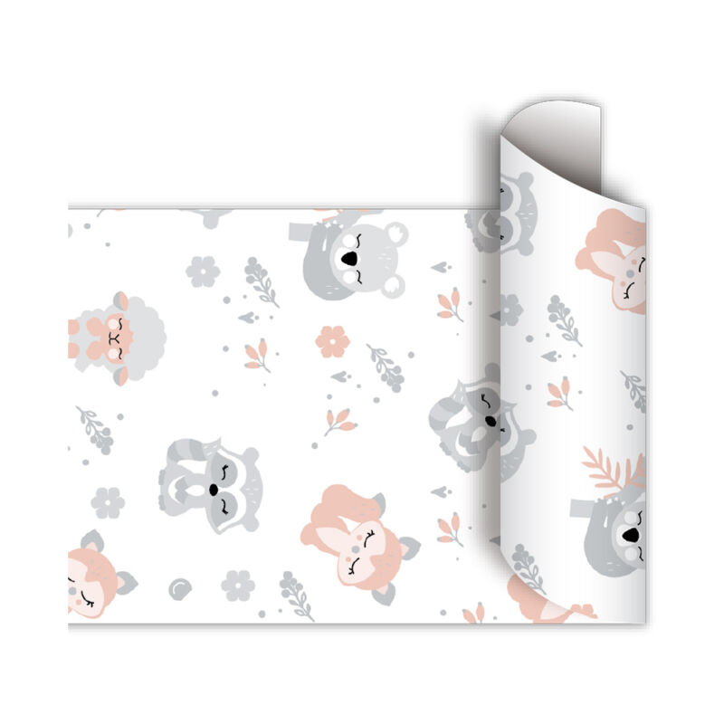 Papel de regalo bobina 40cm x100 Mts - BABY