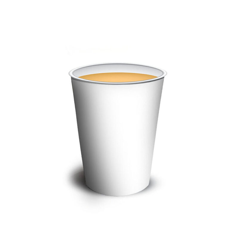 Vaso polipapel 6 oz sin impresion (caliente) Bx1500