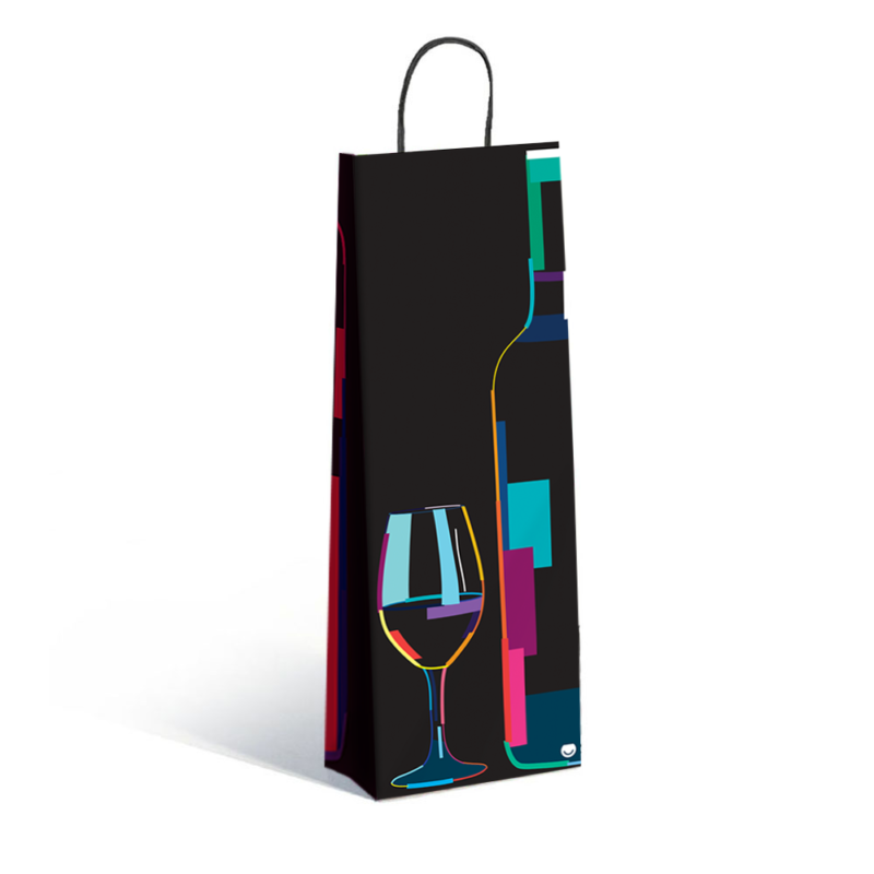 Bolsa Color Vino 14x08x40