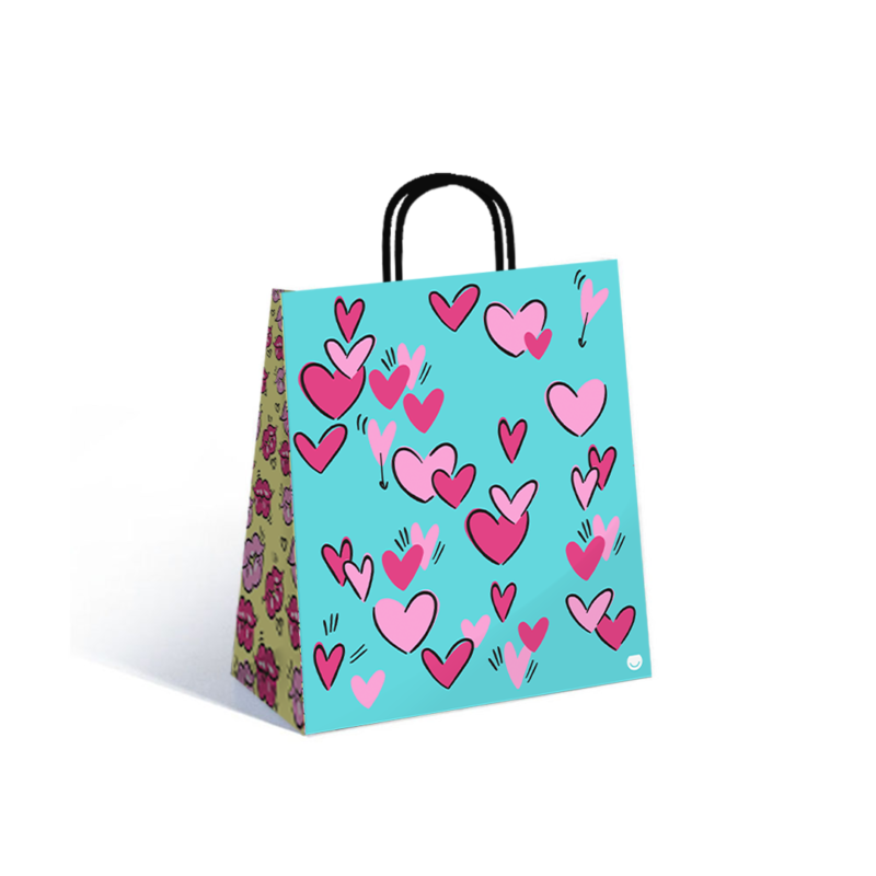 Bolsa Love Colours 22x10x24