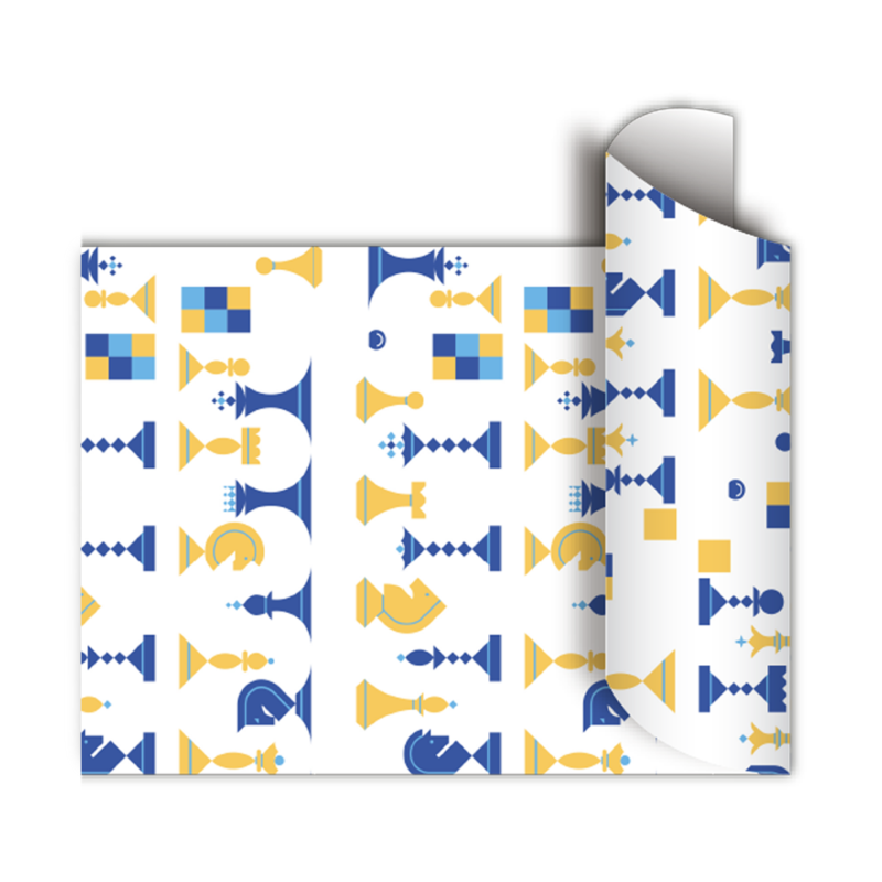 Papel de regalo bobina 40cm x100 Mts - CHESS