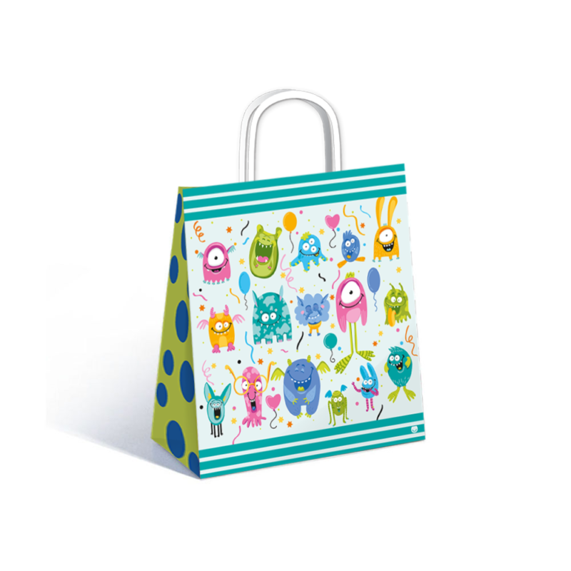 Bolsa Little Monsters 22x10x24