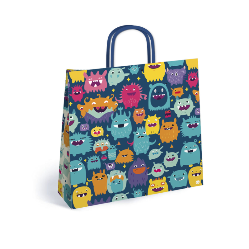 Bolsa Little Monsters 32x10x30