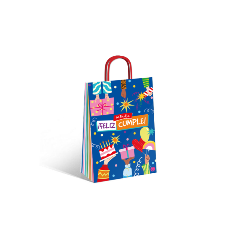 Bolsa Feliz Cumple 14x8x20