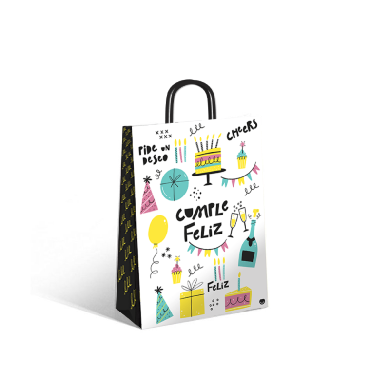Bolsa Feliz Cumple 22x10x30