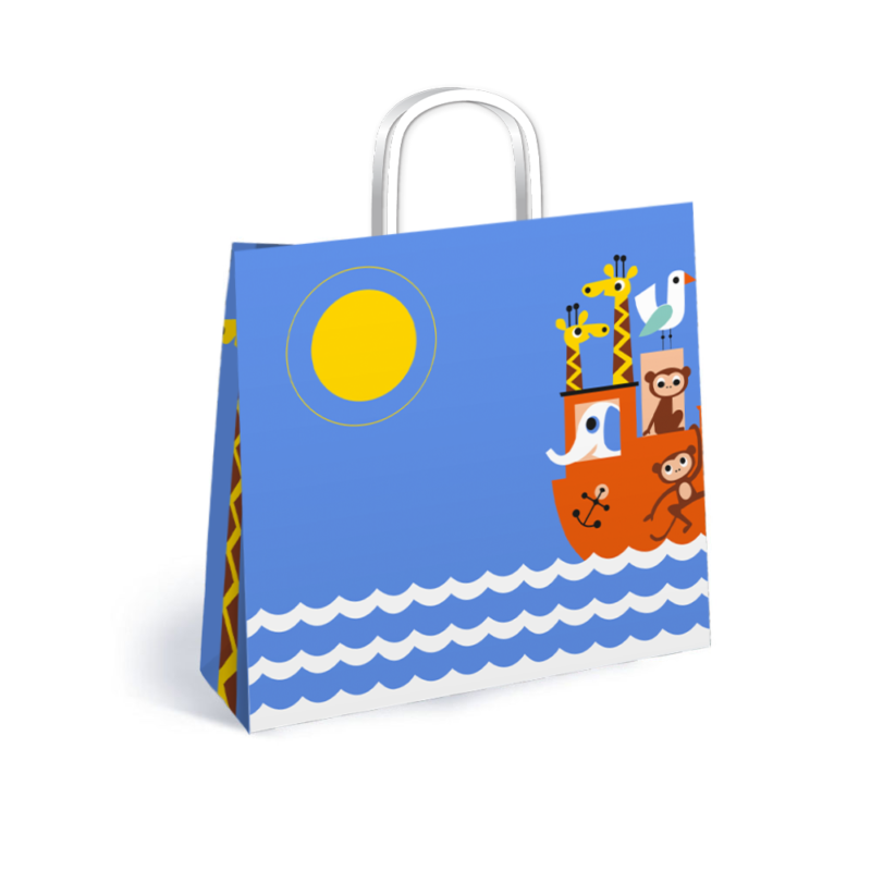 Bolsa Arca De Noe 32x10x30