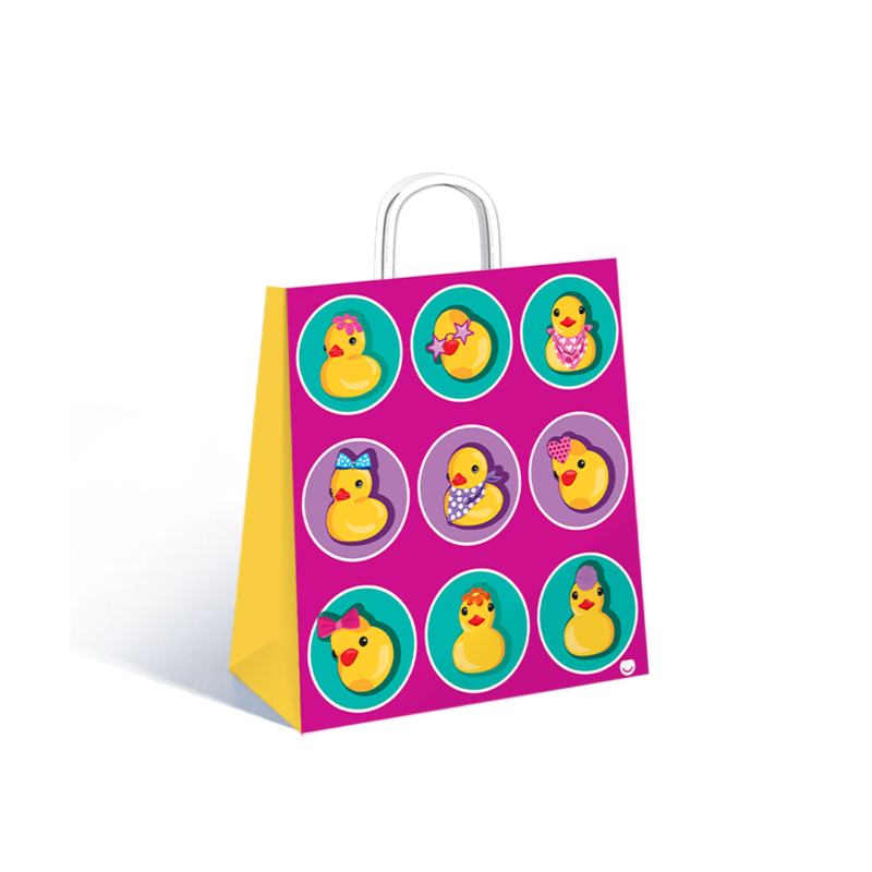 Bolsa Patitos Pop 22x10x24