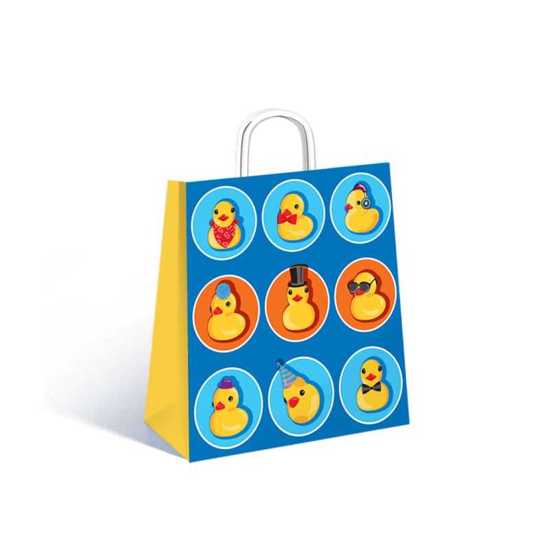 Bolsa Patitos Pop 22x10x24