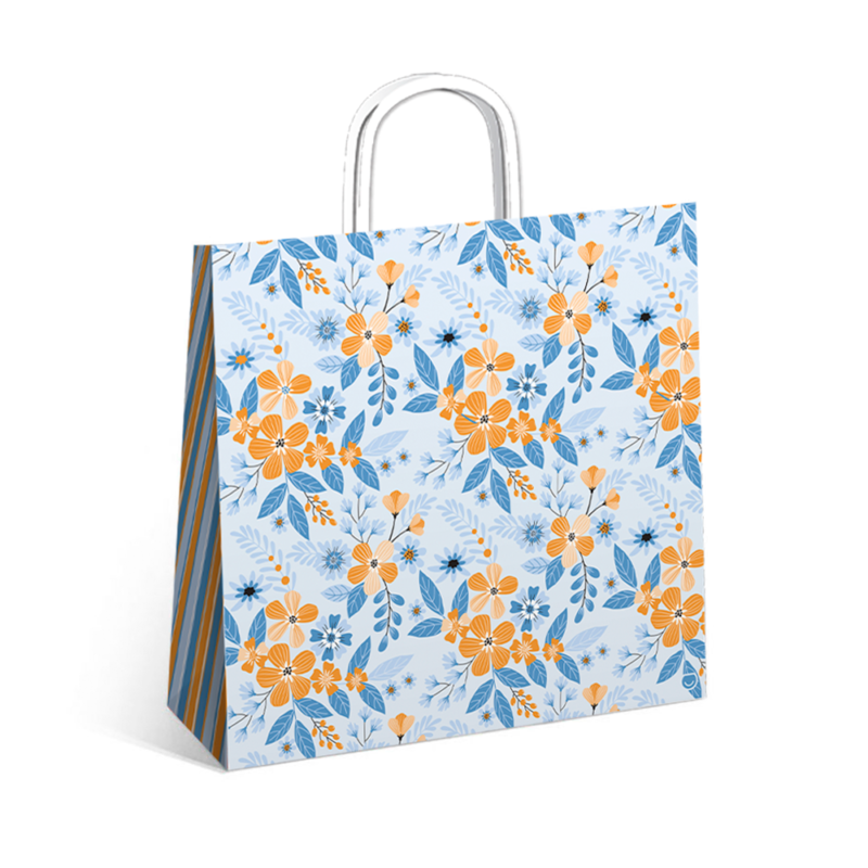Bolsa Lines Flowers 36x22x39