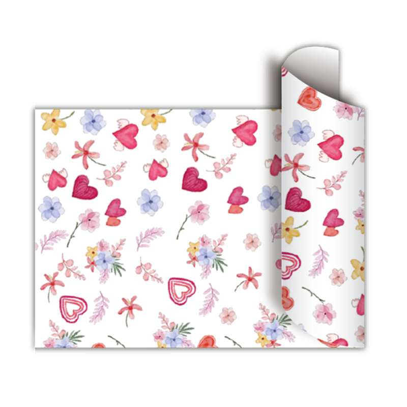 Bobina 40cm x100 Mts - LITTLE HEARTS